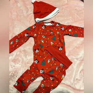 Mickey mouse christmas set